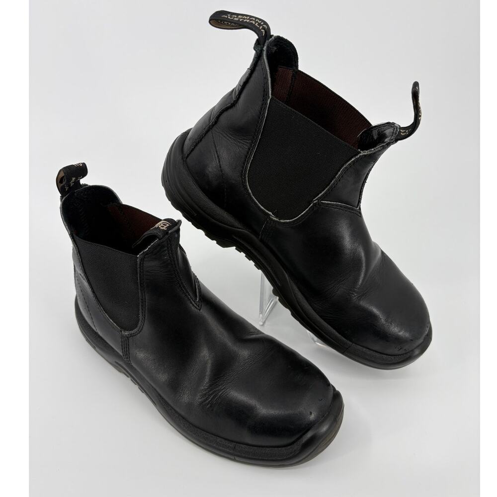Blundstone Black Leather Chelsea Boot Men's size 9.5 US/8.5 UK Pre-owned